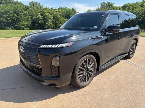 Diamond Black 2025 INFINITI QX80 AUTOGRAPH