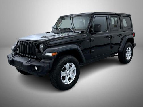 Black Clearcoat 2023 Jeep Wrangler Sport S