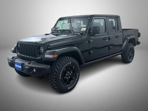 Black Clearcoat 2026 Jeep Gladiator Willys 4x4