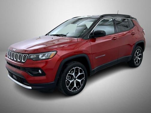 Red Hot Pearlcoat 2025 Jeep Compass Limited