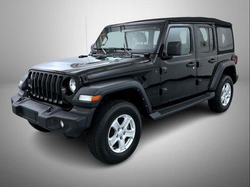 Black Clearcoat 2023 Jeep Wrangler Sport S