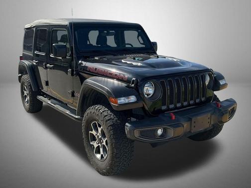 Black Clearcoat 2022 Jeep Wrangler Unlimited Rubicon