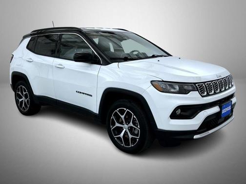 Bright White Clearcoat 2024 Jeep Compass Limited