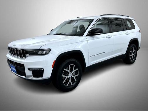 Bright White Clearcoat 2023 Jeep Grand Cherokee L Limited