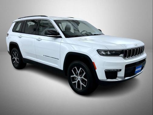 Bright White Clearcoat 2023 Jeep Grand Cherokee L Limited