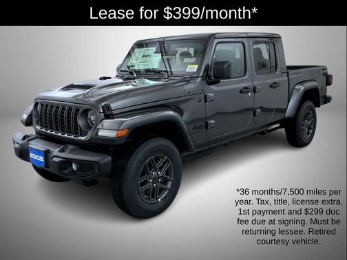 Granite Crystal Metallic Clearcoat 2026 Jeep Gladiator Sport S