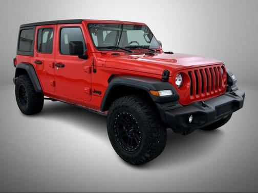 Firecracker Red Clearcoat 2023 Jeep Wrangler Sport S