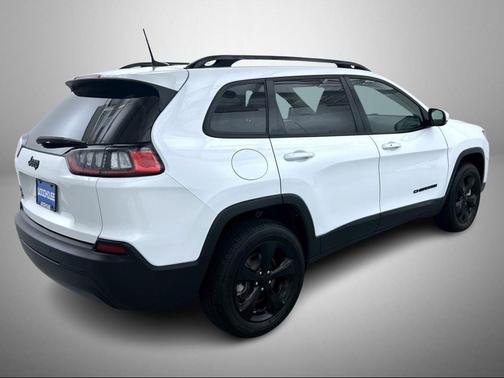 Bright White Clearcoat 2021 Jeep Cherokee Altitude