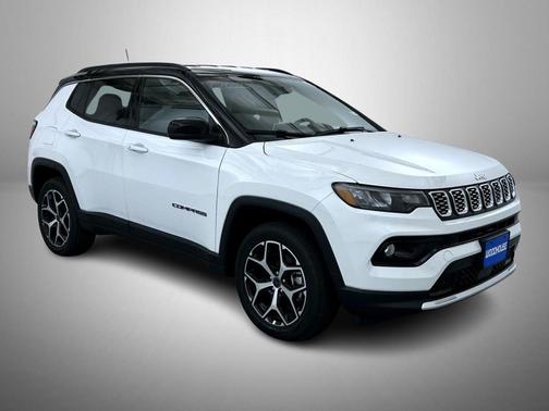 Bright White Clearcoat 2026 Jeep Compass Limited