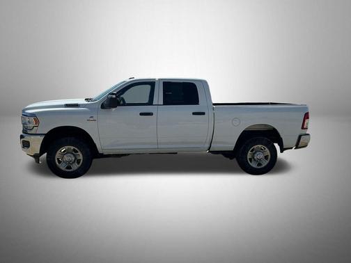 Bright White Clearcoat 2024 RAM 2500 Tradesman Crew Cab 4x4 6'4' Box
