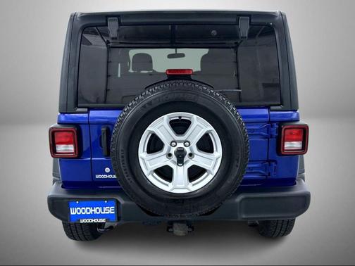 Ocean Blue Metallic Clearcoat 2018 Jeep Wrangler Unlimited Sport