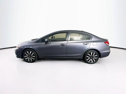 Modern Steel Metallic 2015 Honda Civic EX-L