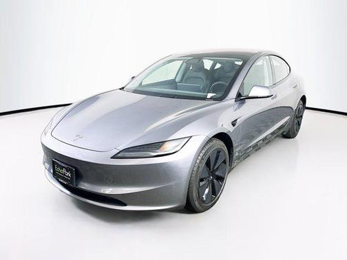 Stealth Grey 2025 Tesla Model 3 Long Range