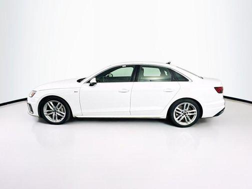 Ibis White 2023 Audi A4 45 S line Premium Plus