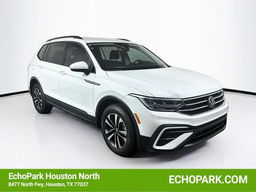 Pure White 2024 Volkswagen Tiguan 2.0T S