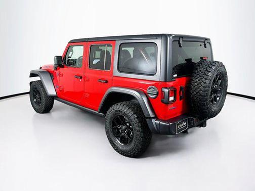 Firecracker Red Clearcoat 2025 Jeep Wrangler 4xe Willys