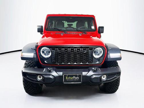 Firecracker Red Clearcoat 2025 Jeep Wrangler 4xe Willys