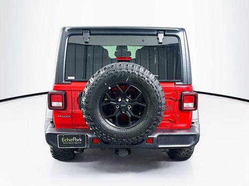 Firecracker Red Clearcoat 2025 Jeep Wrangler 4xe Willys