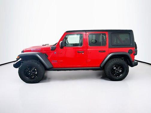 Firecracker Red Clearcoat 2025 Jeep Wrangler 4xe Willys