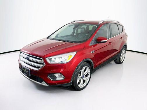 Ruby Red Metallic Tinted Clearcoat 2018 Ford Escape Titanium