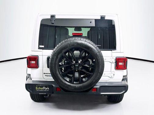 Bright White Clearcoat 2025 Jeep Wrangler 4xe Sahara