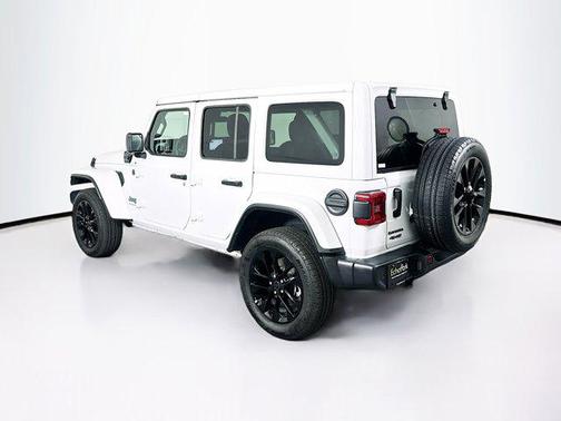 Bright White Clearcoat 2025 Jeep Wrangler 4xe Sahara