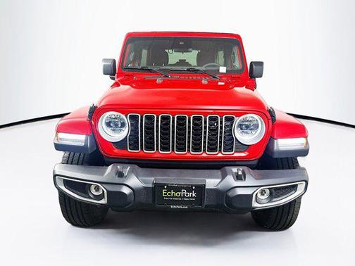 Firecracker Red Clearcoat 2025 Jeep Wrangler 4xe Sahara