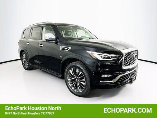 Black Obsidian 2019 INFINITI QX80 Luxe