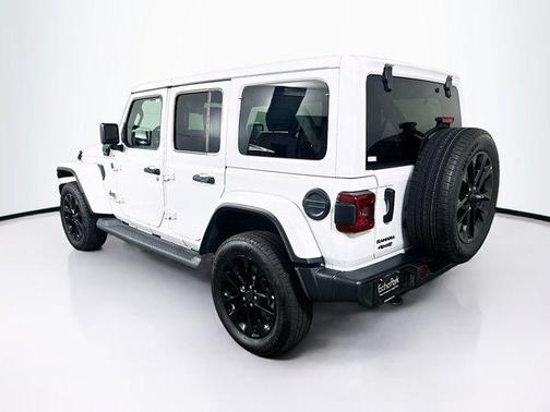 Bright White Clearcoat 2025 Jeep Wrangler 4xe Sahara
