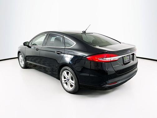 Shadow Black 2018 Ford Fusion SE