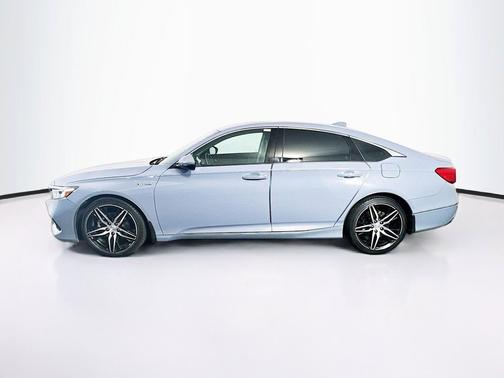Modern Steel Metallic 2021 Honda Accord Hybrid Touring
