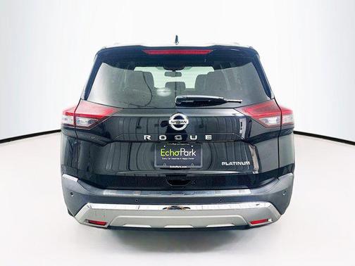 Super Black 2021 Nissan Rogue Platinum