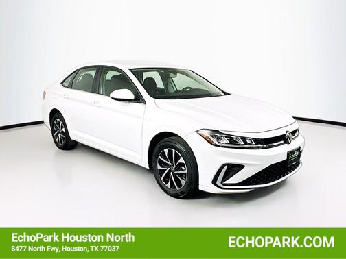 Pure White 2025 Volkswagen Jetta 1.5T S