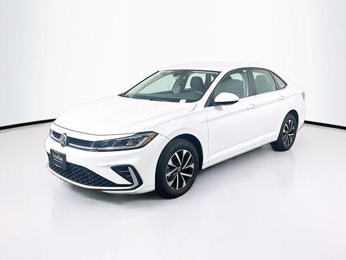 Pure White 2025 Volkswagen Jetta 1.5T S