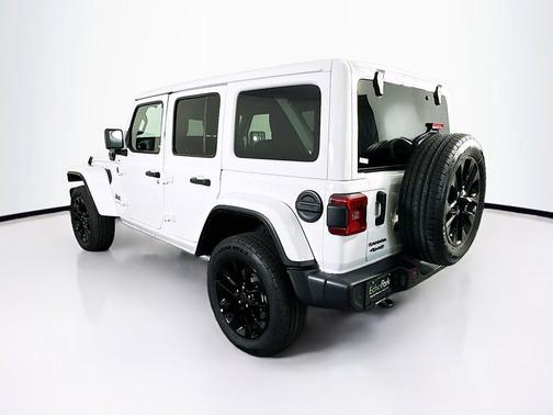 Bright White Clearcoat 2025 Jeep Wrangler 4xe Sahara