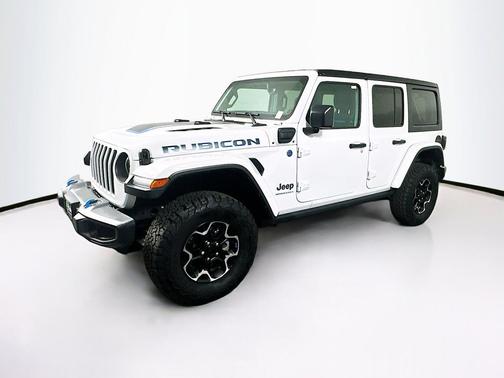 Bright White Clearcoat 2023 Jeep Wrangler 4xe Rubicon