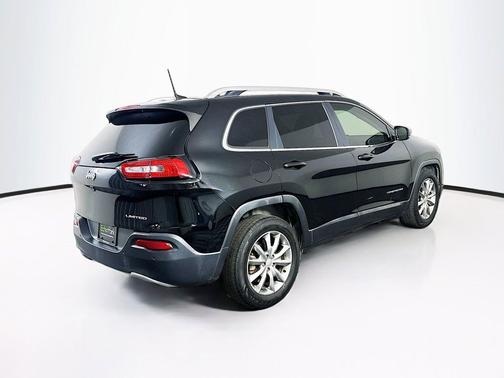 Diamond Black Crystal Pearlcoat 2018 Jeep Cherokee Limited