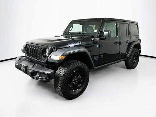 Black Clearcoat 2025 Jeep Wrangler 4xe Willys
