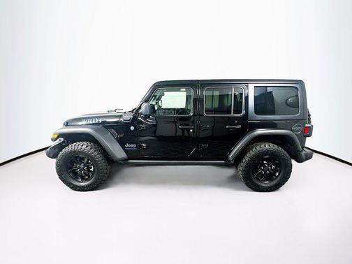 Black Clearcoat 2025 Jeep Wrangler 4xe Willys