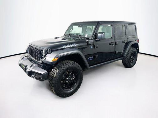 Black Clearcoat 2025 Jeep Wrangler 4xe Willys