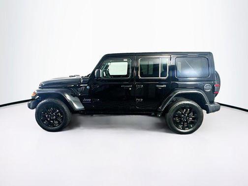Black Clearcoat 2025 Jeep Wrangler 4xe Sahara