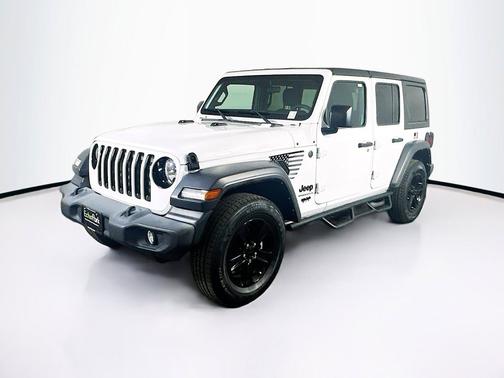 Bright White Clearcoat 2023 Jeep Wrangler Sport
