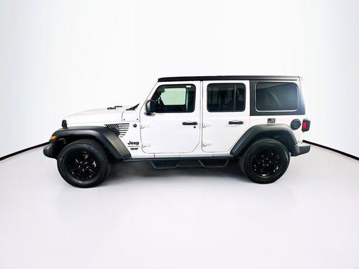 Bright White Clearcoat 2023 Jeep Wrangler Sport