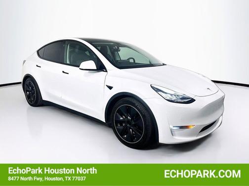 Pearl White Multi-Coat 2021 Tesla Model Y Long Range Dual Motor All-Wheel Drive