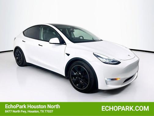 Pearl White Multi-Coat 2021 Tesla Model Y Long Range Dual Motor All-Wheel Drive