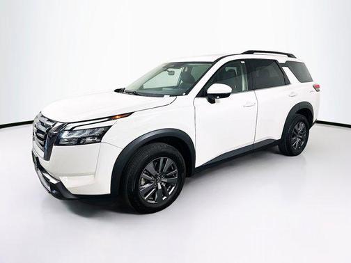 Glacier White 2025 Nissan Pathfinder SV 4WD