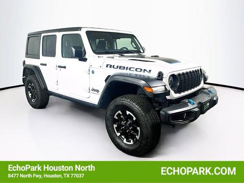 Bright White Clearcoat 2024 Jeep Wrangler 4xe Rubicon