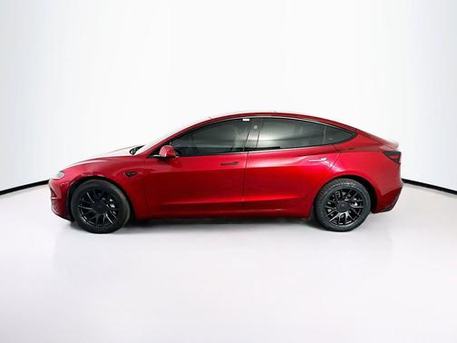 Ultra Red 2025 Tesla Model 3 Long Range