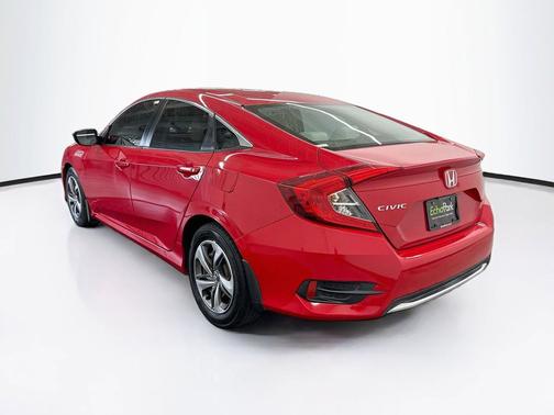 Rallye Red 2019 Honda Civic LX