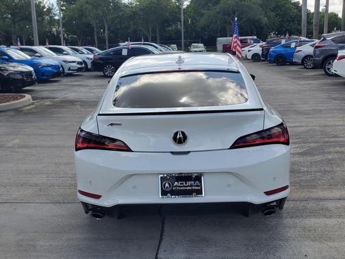 Platinum White Pearl 2026 Acura Integra FWD A-Spec with Technology